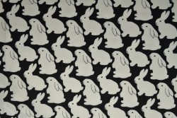 Cotton print 8210-1 black