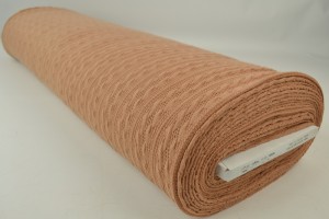 Jacquard cable knit fabric 39 beige