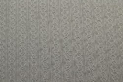 Jacquard cable knit fabric 17 dark grey