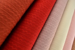 Jacquard strickstoff zopfmuster