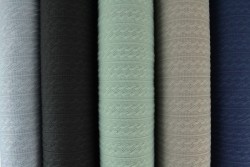 Farbkarte gestricktes jacquard-kabel
