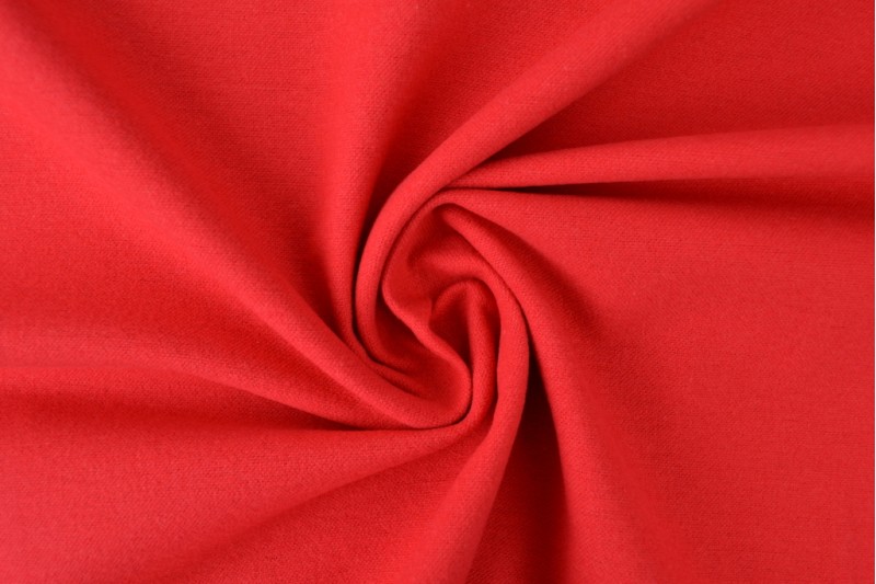 Baumwollflanell 01 rot