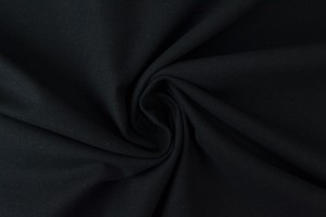 Baumwollflanell 03 schwarz