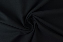 Baumwollflanell 03 schwarz