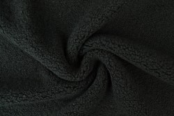 Teddystoff kunstfell 03 schwarz