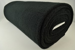 Teddystoff kunstfell 03 schwarz