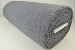 Teddystoff kunstfell 17 dunkelgrau