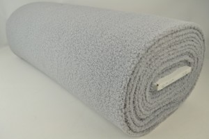 Teddystoff kunstfell 25 silbergrau