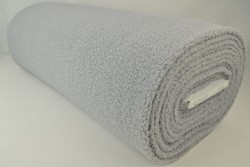Teddystoff kunstfell 25 silbergrau