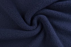 Teddystoff kunstfell 48 marine