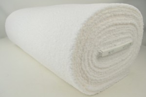 Teddystoff kunstfell 00 Weiß