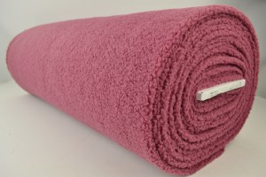 Teddystoff kunstfell 38 dunkel altrosa
