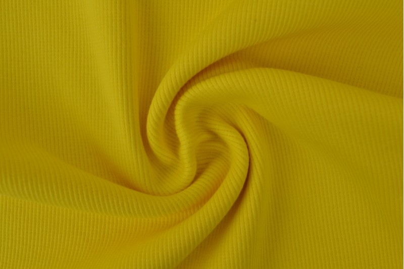 Bündchen rib 07 gelb