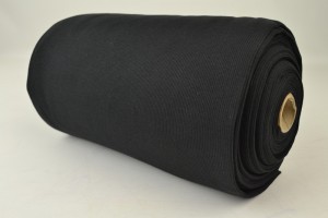 Bündchen rib 03 schwarz