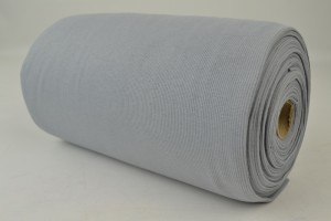 Bündchen rib 25 silbergrau