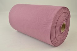Bündchen rib 38 dunkel altrosa