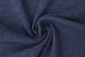 Bündchen rib m15 dunkeljeans melange