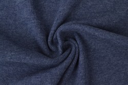 Bündchen rib m15 dunkeljeans melange