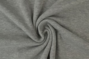 Sweatstoff 25 silbergrau melange