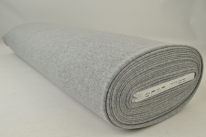 Sweatstoff 25 silbergrau melange