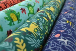 Baumwollflanell mit Motiven (Molton)