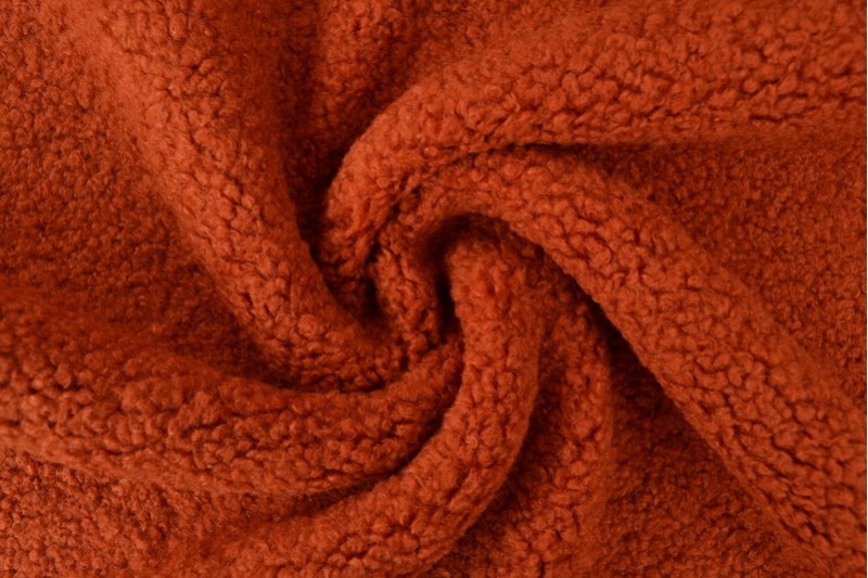 Teddystoff kunstfell 42 kupfer