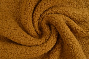 Teddystoff kunstfell 44 dunkel ocker