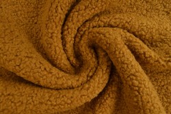 Teddystoff kunstfell 44 dunkel ocker
