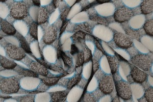 Coral fleece print 24-03 braun