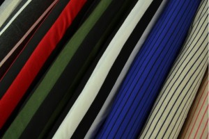 Sonderposten Viskose jersey streifen stoffe 45.000 MTR