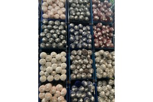 Sonderposten Viskose jersey streifen stoffe 45.000 MTR