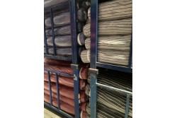 Sonderposten Viskose jersey streifen stoffe 45.000 MTR