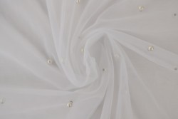 Mesh pearls 01-00 white
