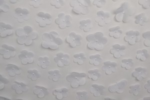 Mesh flower 01-00 white