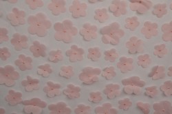 Mesh flower 01-19 old pink