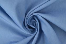 Denim chambray gewaschen - 01 hellblau