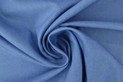 Denim chambray gewaschen - 02 blau