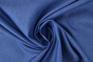 Denim chambray gewaschen - 03 indigo blau