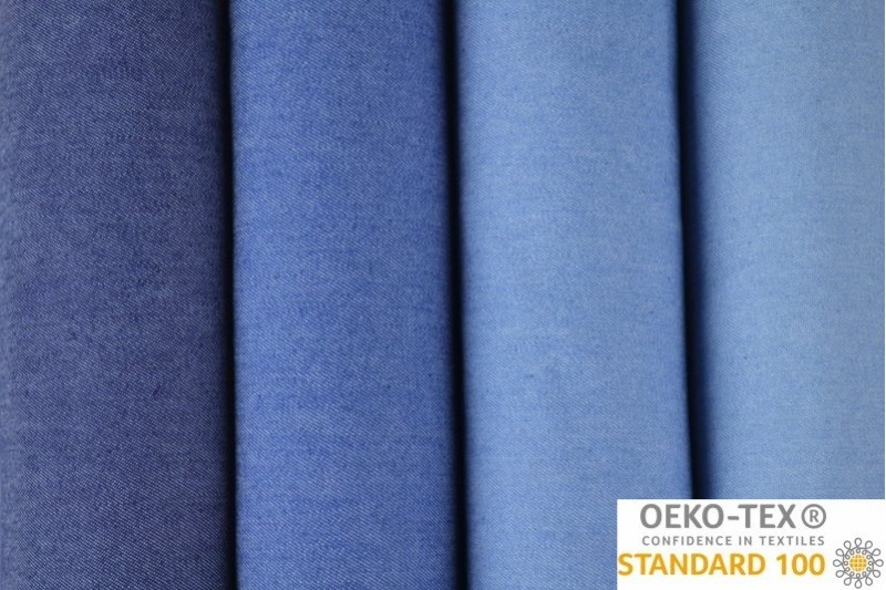 Denim chambray gewaschen