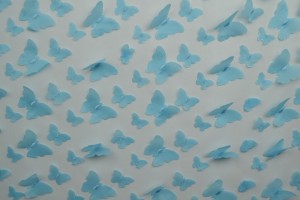 Mesh butterfly 01-05 blue