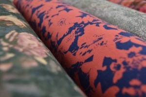Baumwolljersey ''Rib mit Motiven''