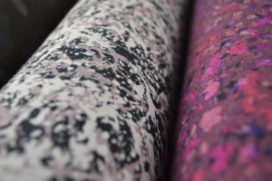 Baumwolljersey ''Rib mit Motiven''