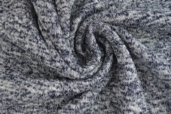 Knitted sweatshirt melange 02-01