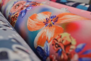 Sweatstoff mit Motiven (Alpenfleece)