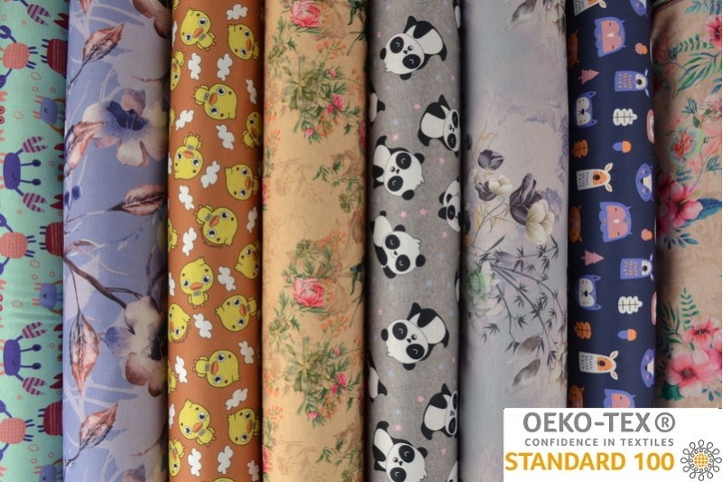 Sweatstoff mit Motiven (Alpenfleece)