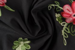 Cotton poplin embroidered 03-06