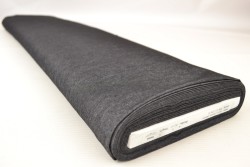 Denim chambray gewaschen - 06 schwarz
