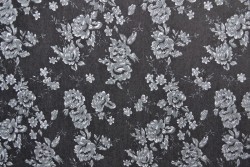 Denim chambray washed print 12-06