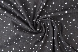 Denim chambray washed print 15-06