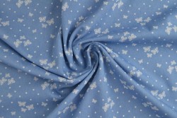 Denim chambray washed print 16-01